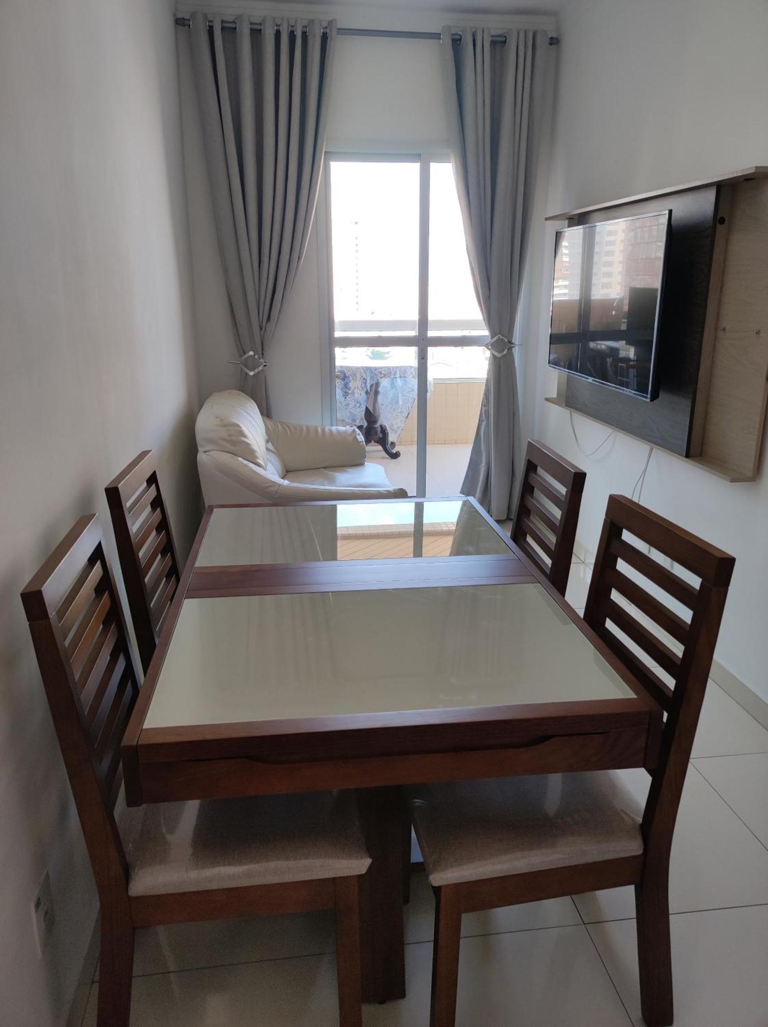 Apartamento - Guilhermina - Praia Grande Bagian luar foto